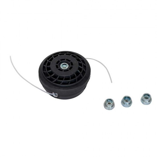 Mosor cu fir universal,  T35 compatibil Husqvarna, cap aluminiu, reductii multiple M8 / M10 / M12, pas 1.0  mm, 1.25 mm, 1.75 mm