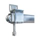 Rola dubla tip carucior cu 4 role pentru sina suspendata 42x54 mm, otel, finisaj zincat